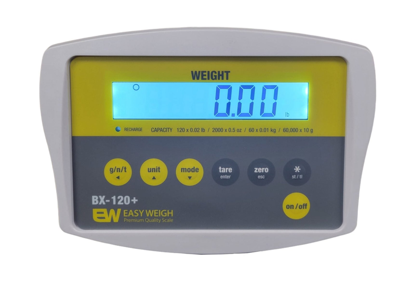 Easy Weigh BX-600 600 Lb. Platform Scale, Stainless Platter