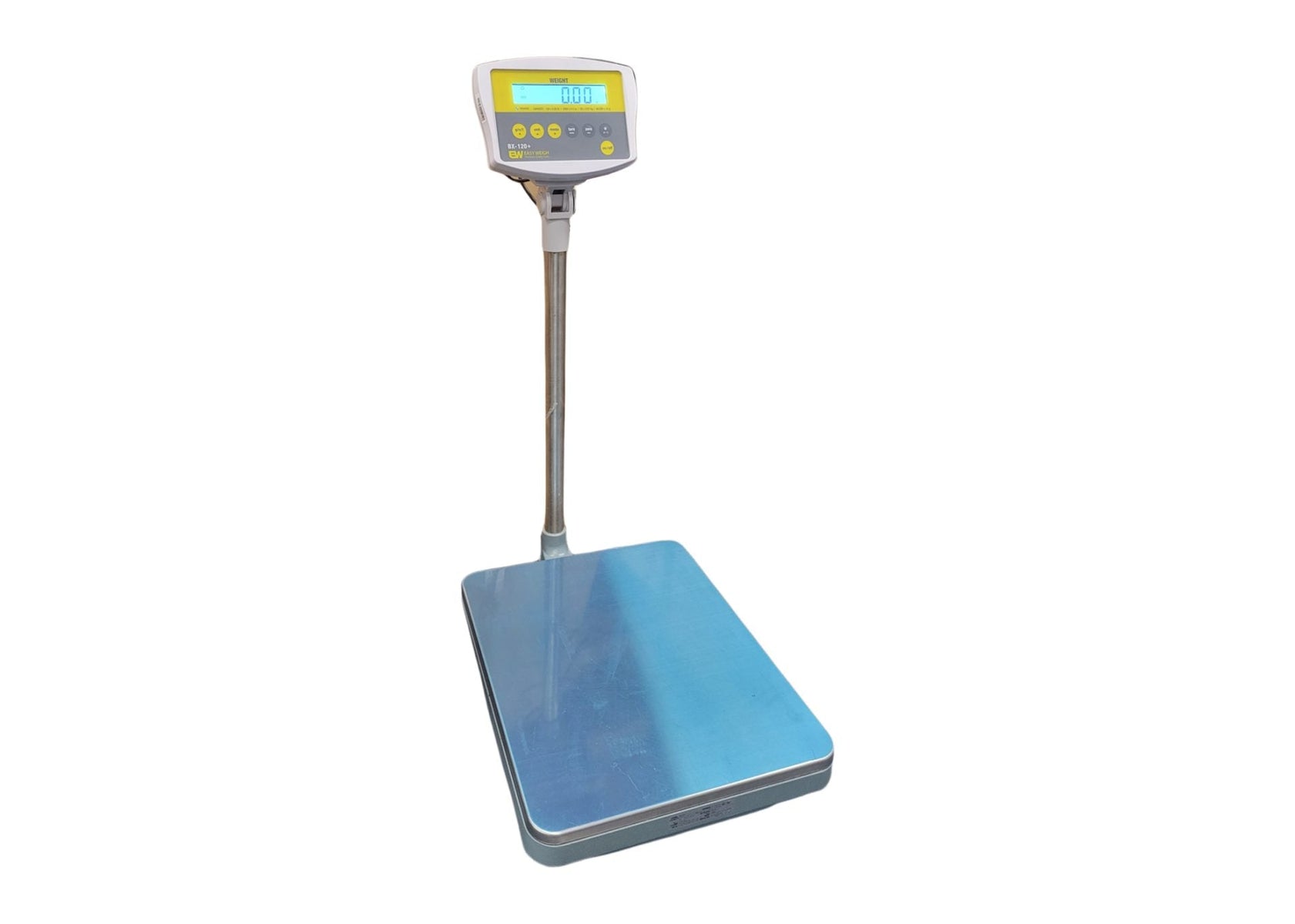 Easy Weigh BX-300-R 300 Lb. Platform Scale, Stainless Platter, Interface Port