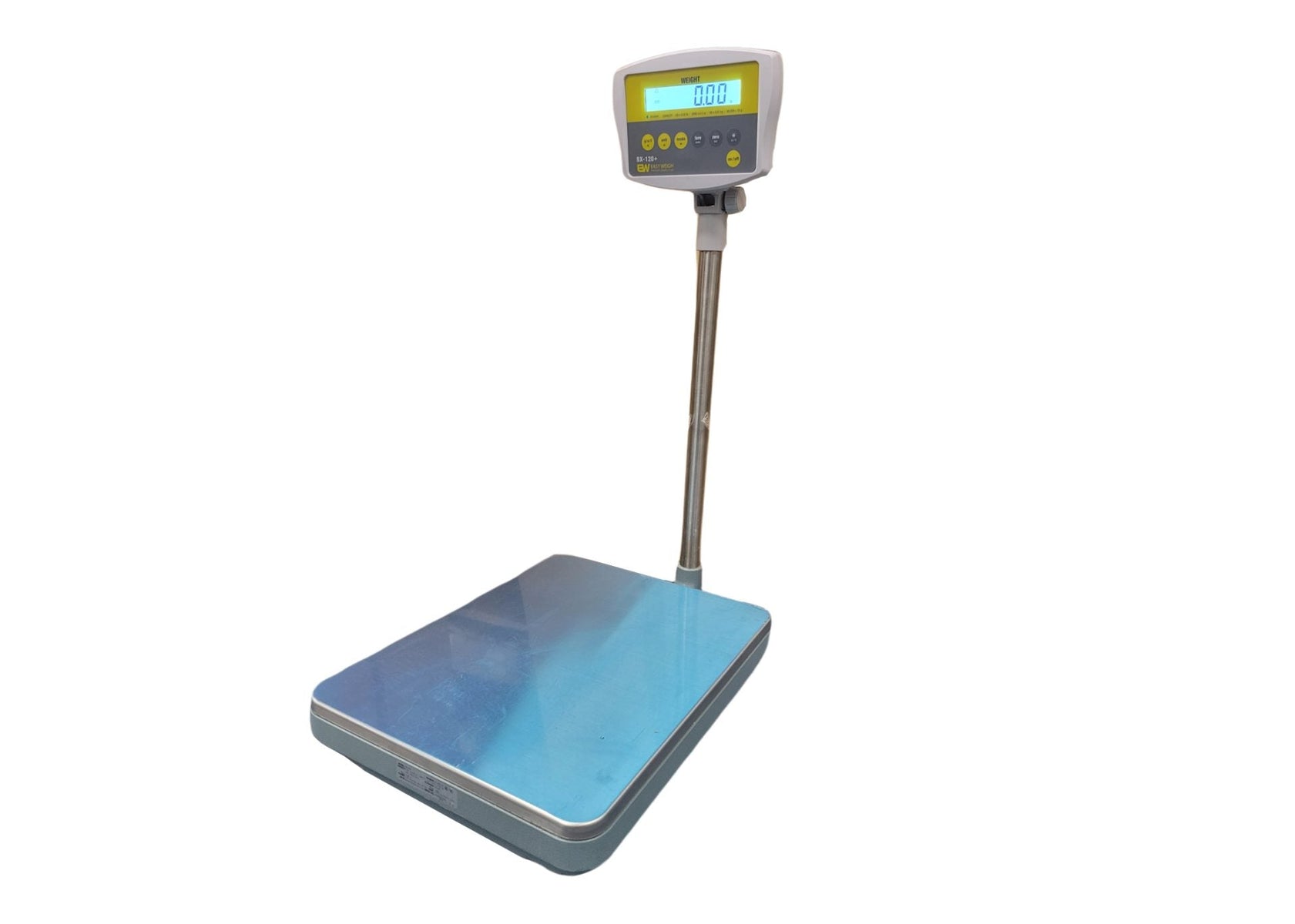 Easy Weigh BX-600-R 600 Lb. Platform Scale, Stainless Platter, Interface Port