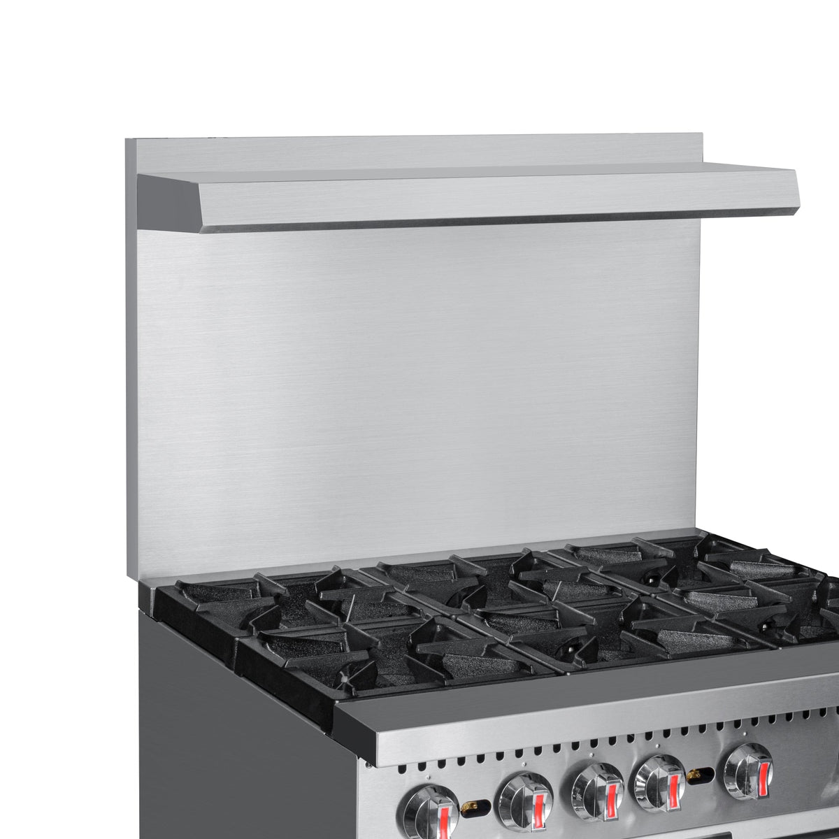 KoolMore KM-CR36-NG 36 In. Commercial Natural Gas Range, 6 Burners, Standard Oven, Stainless Steel