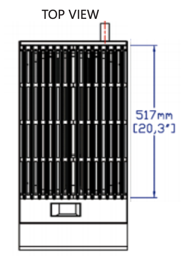 Standard Range SR-CB12-M 12" Gas Countertop Radiant Charbroiler, 35,000 BTU