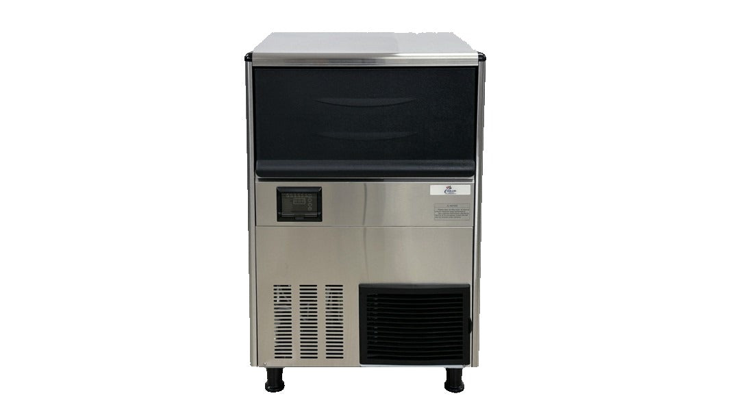 Cooler Depot CD-SK-269N 264 lb Daily Nugget Ice Maker with 110 lb Storage Bin, 26 In. Wide, Air-Cooled
