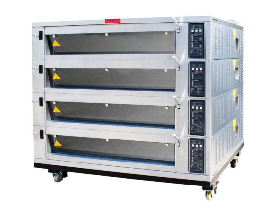 LBC Bakery SE-922-B 2-Decks Electric Deck Oven, 4 Full Sheet Pan Capacity with Independent Steam