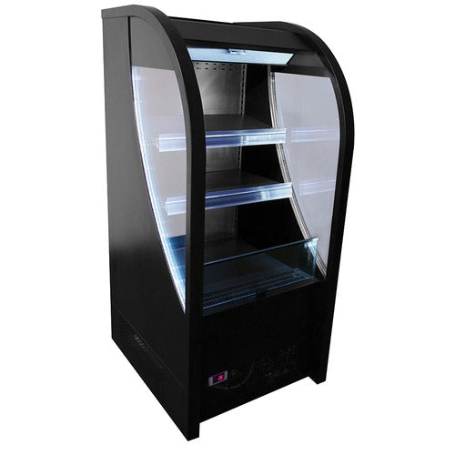 Excellence Industries AC-6HC 26 In. Vertical Open Air Merchandiser, Refrigerated Air Curtain, Night Blind, Price Tag Molding