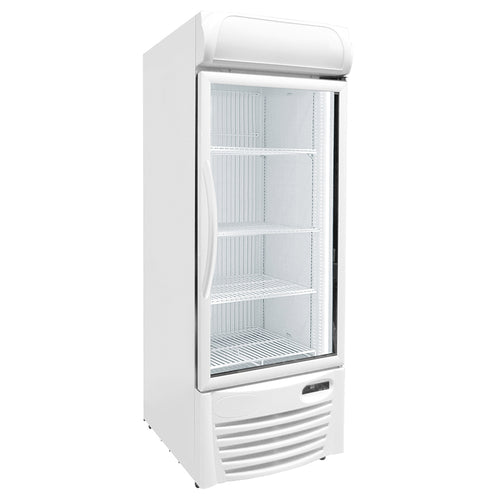 Excellence Industries GDF-13 27 In. Glass Door Merchandiser Freezer, -20°F Capable, Triple Pane Glass Door, Illuminated Sign