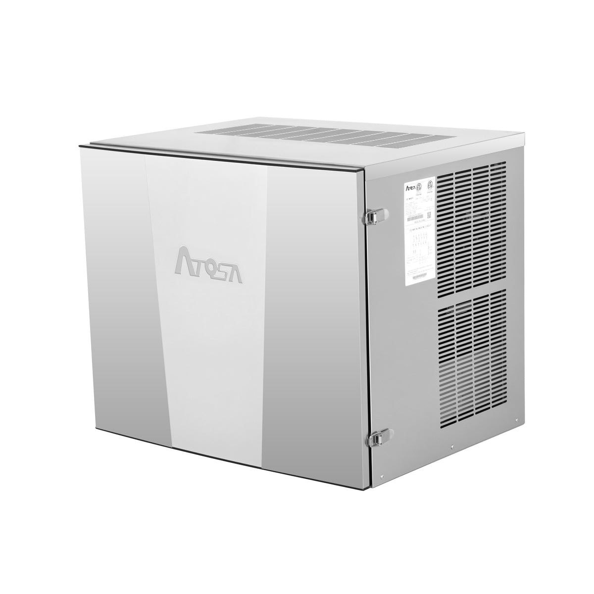 Atosa YRM0600A-261 600 Lb 30 In. Modular Half Cube Ice Machine Head, Air-Cooled, R290 Refrigerant, 3M Water Filter System Included