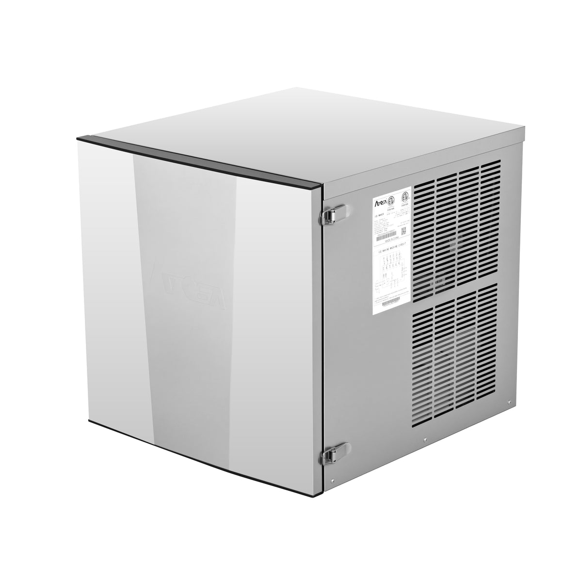 Atosa YRS0350A-161 350 Lb 22 In. Modular Half Cube Ice Machine Head, Air-Cooled, R290 Refrigerant, 3M Water Filter System Included