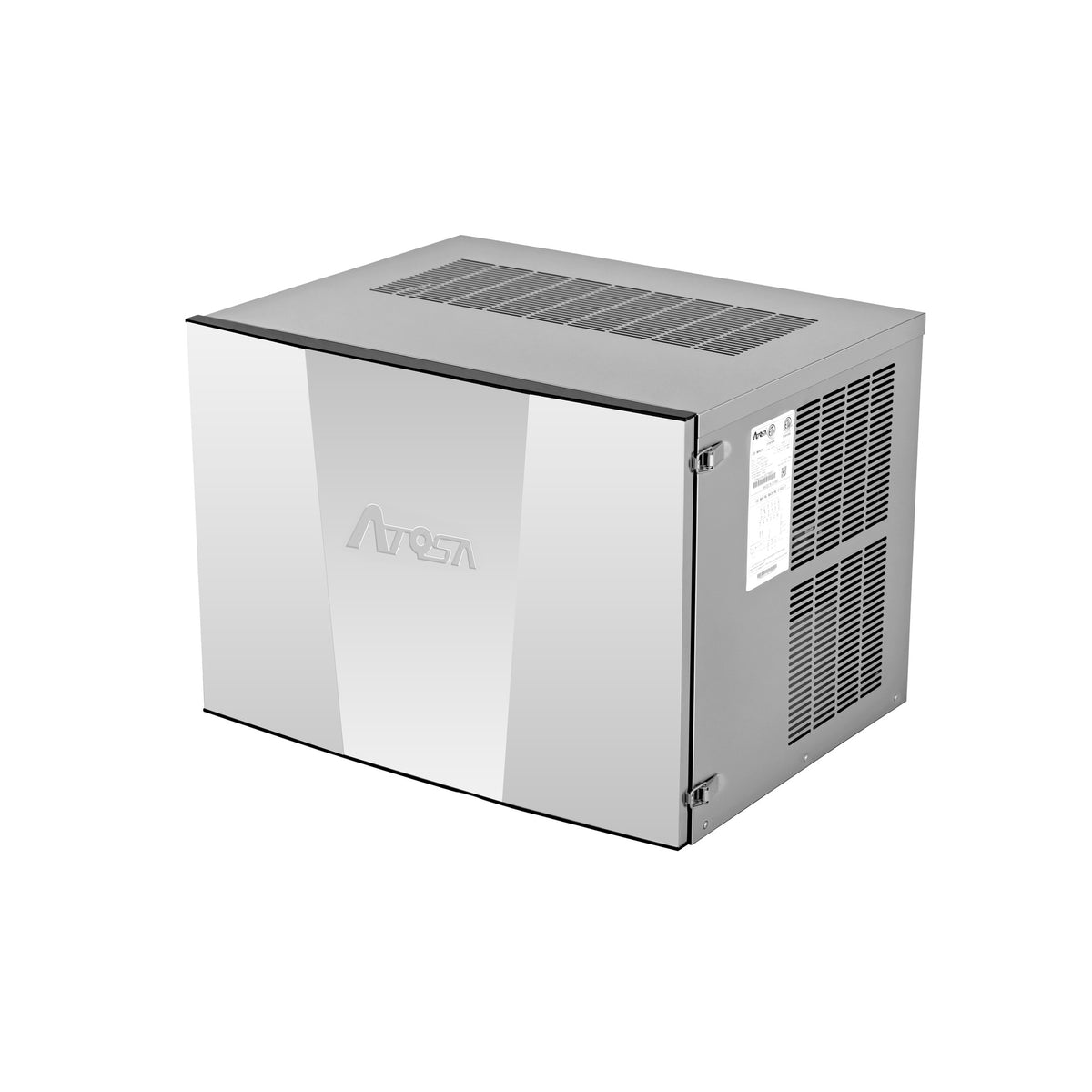 Atosa YRM0450A-161 450 Lb 30 In. Modular Half Cube Ice Machine Head, Air-Cooled, R290 Refrigerant, 3M Water Filter System Included