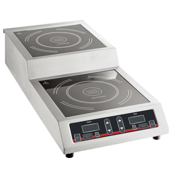 Cookline IC-3600S Double Step-Up Countertop Induction Cooker, 3600W, 208-240V