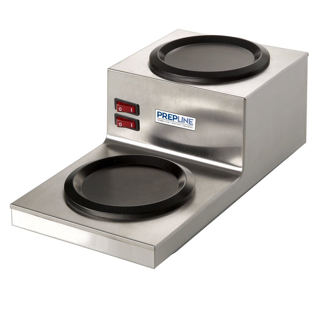 Prepline PDW2-L Ladder Double Burner Warmer Plate, 200W