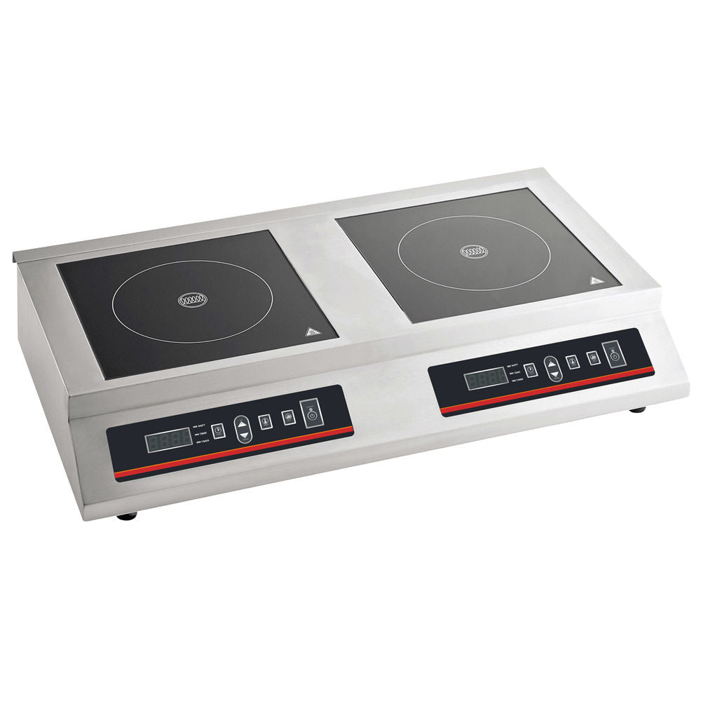 Cookline IC-3600F Double Countertop Induction Cooker, 3600W, 208-240V