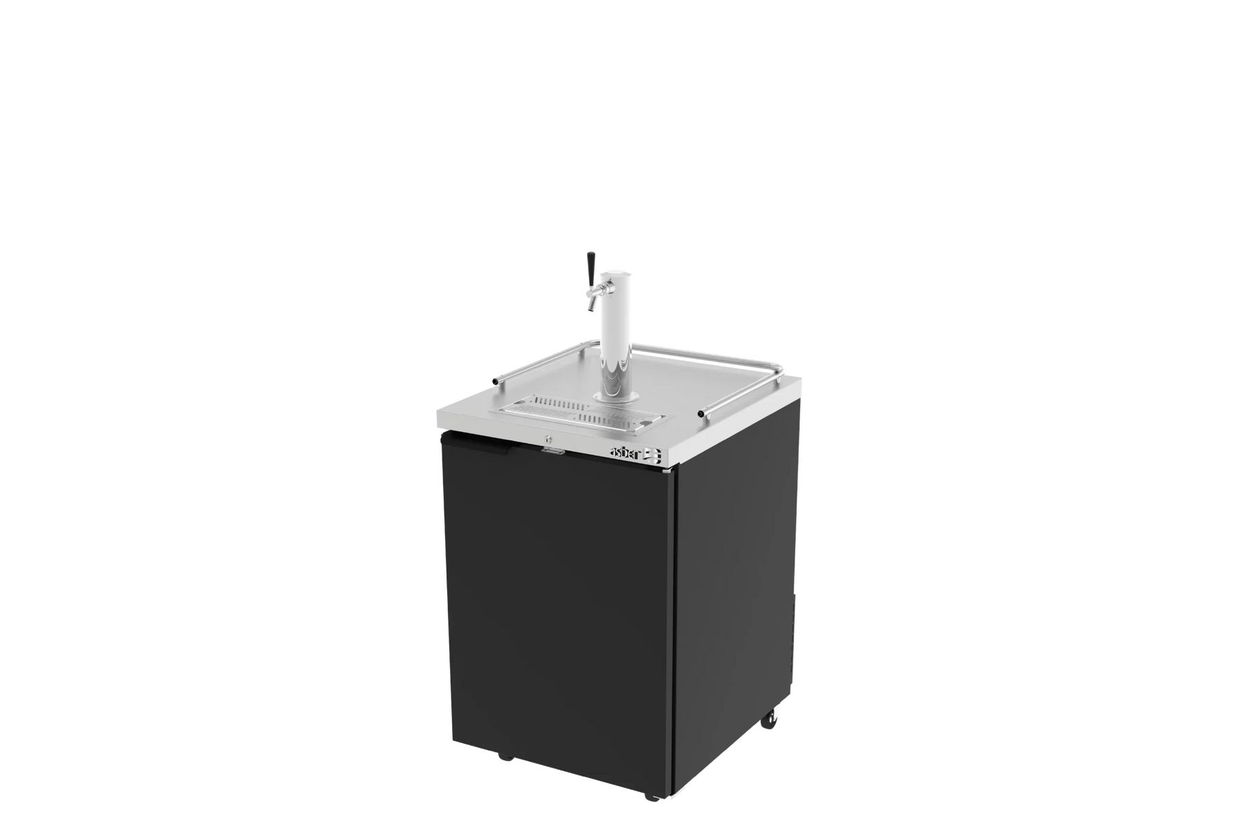 Asber ADDC 23 25 In. Direct Draw Beer Dispenser, 1 Keg, 1 Tower with 1 Tap