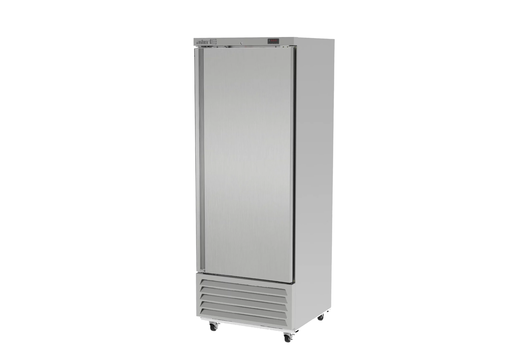Asber ARR-17 28 In. One Section Reach-In Refrigerator, Solid Door, 17 Cu. Ft., R-290 Refrigerant