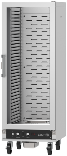 Asber AEHC-36 25 In. Full Height Combination Heating and Proofing Cabinet, 36 Sheet Pans, 2.0 kW