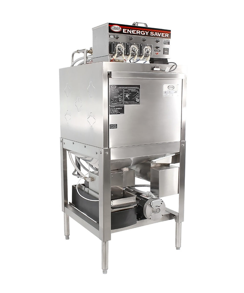 CMA Dishmachines EST-FL 25 In. Low Temperature Front Loading Dishwasher, 40 Racks/Hour, 5.06 Sq Ft Footprint, 3-Product Dispensing