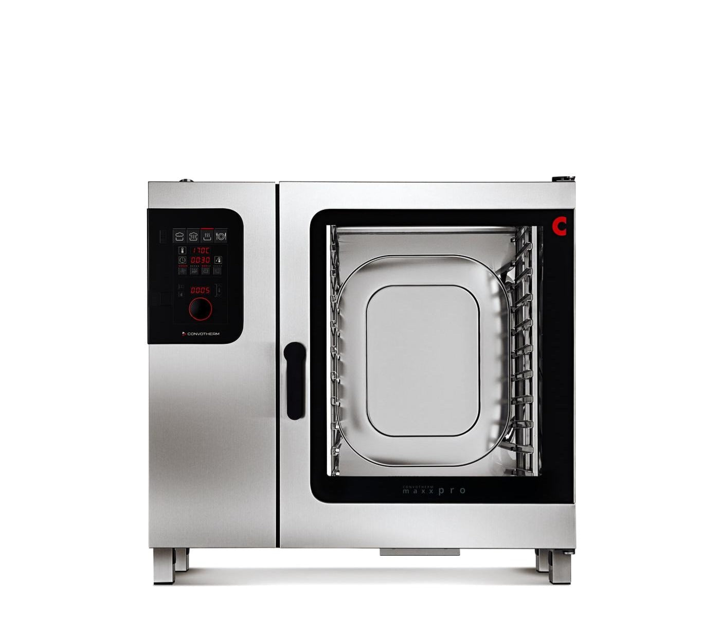 Convotherm C4 ED 10.20GS-N 44 In. Gas Combi Oven, Spritzer Steam, (22) 12 x 20 In. Pan Capacity, easyDial Controls