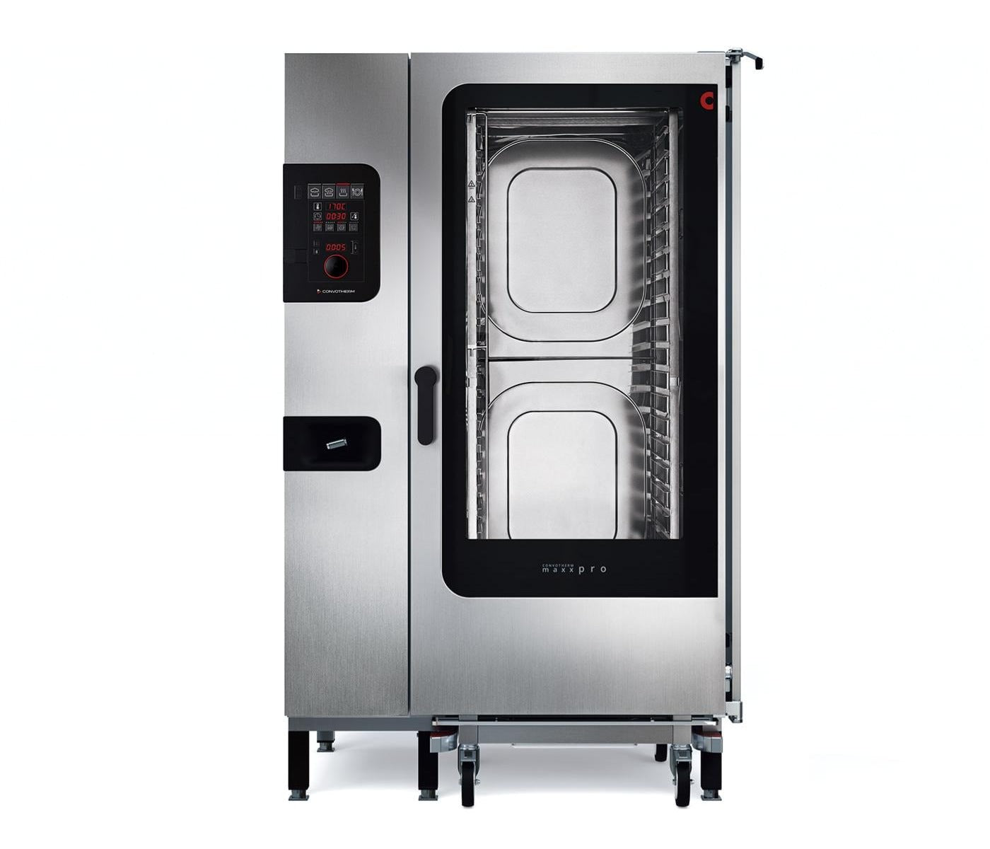 Convotherm C4 ED 20.20ES-N 45 In. Electric Combi Oven, Spritzer Steam, (40) 12 x 20 In. Pan Capacity, easyDial Controls, Roll-In Floor Model