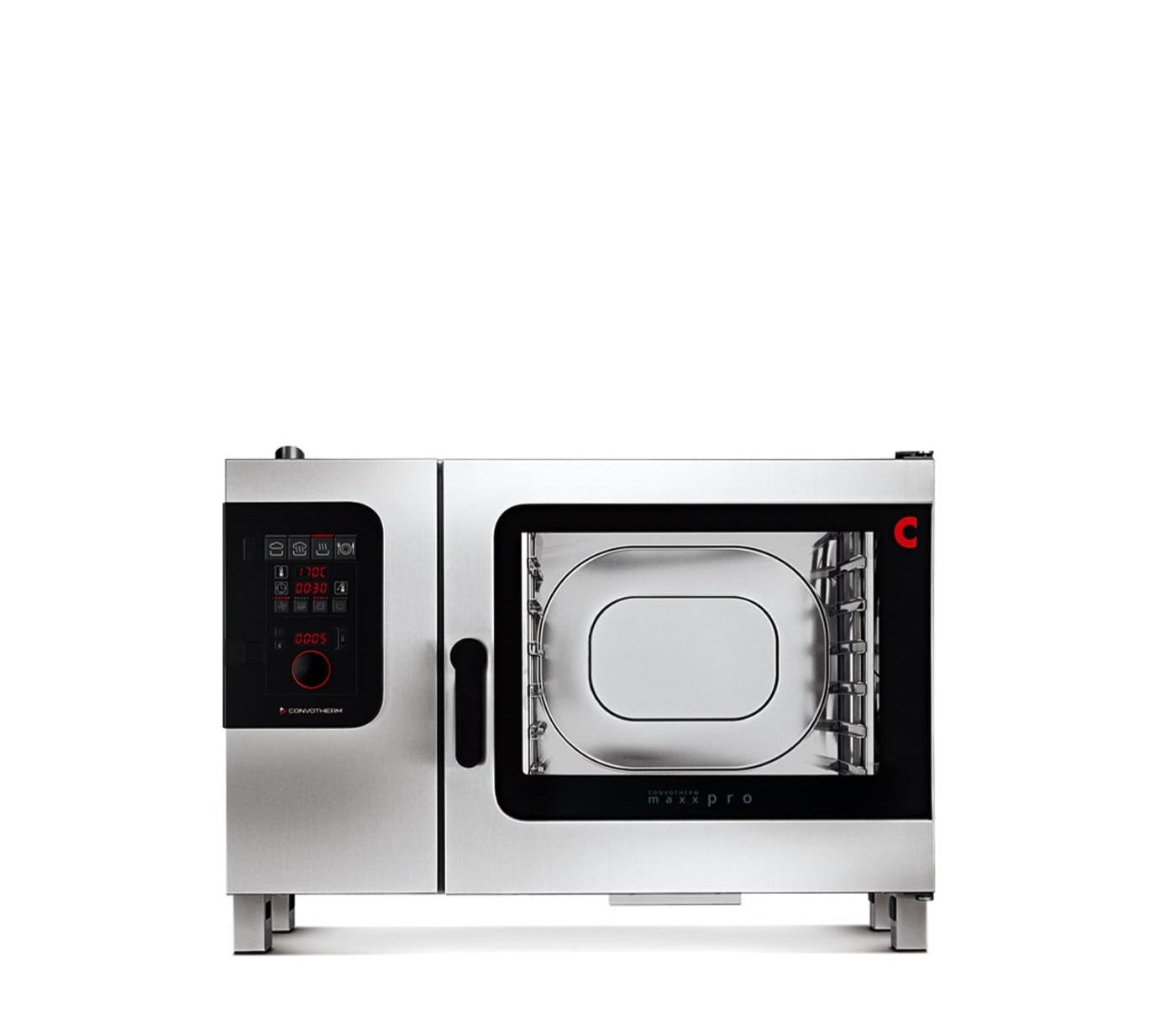 Convotherm C4 ED 6.20GB-N 44 In. Gas Combi Oven, Boiler Steam, (14) 12 x 20 In. Pan Capacity, easyDial Controls