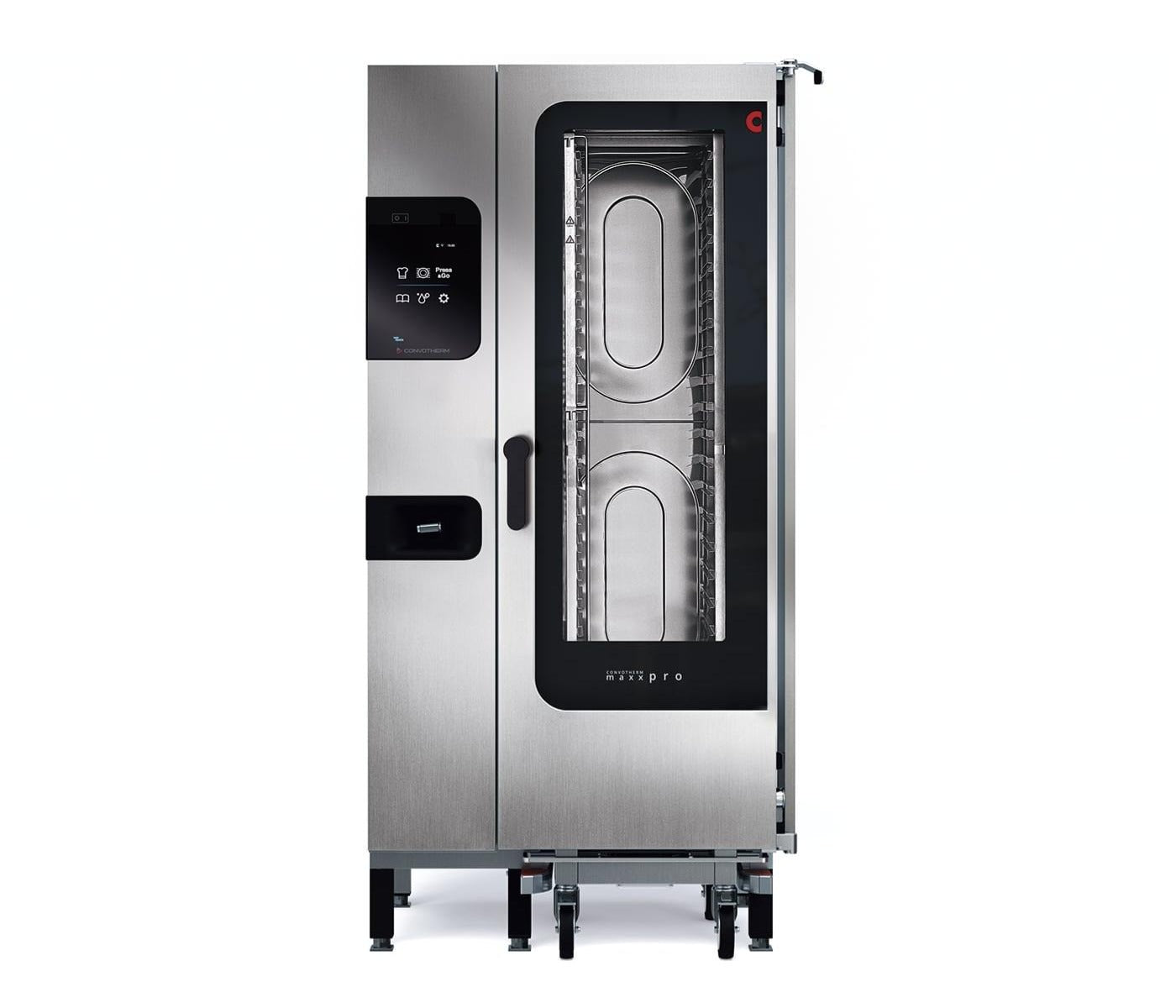 Convotherm C4 ET 20.10GB-N 35 In. Gas Combi Oven, Boiler Steam, (20) 12 x 20 In. Pan Capacity, easyTouch Controls, Roll-In Floor Model