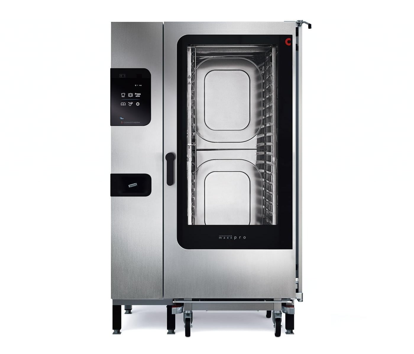 Convotherm C4 ET 20.20GS-N 45 In. Gas Combi Oven, Spritzer Steam, (40) 12 x 20 In. Pan Capacity, easyTouch Controls, Roll-In Floor Model