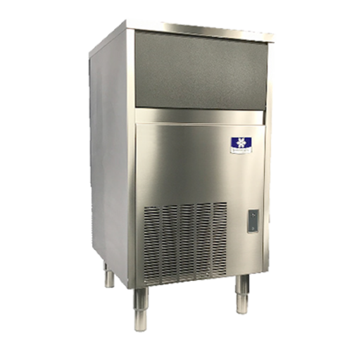 Manitowoc USP0100A 100 lb Square Cube Ice Machine, 38 lb Bin Storage, Air-Cooled, Crystal-Clear 1 In. Cubes, Space-Saving Design