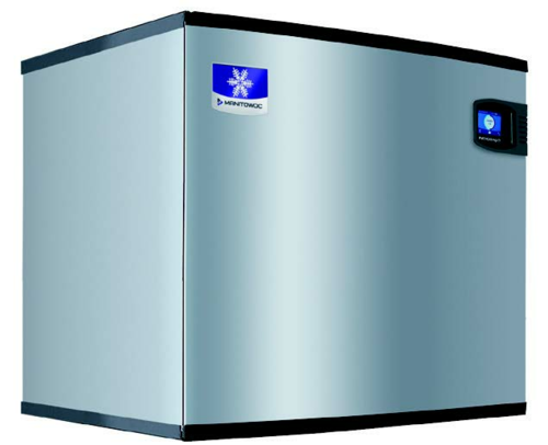 Manitowoc IDF2100C 1800 lb QuietQube Remote Dice Ice Machine Head, easyTouch Display, Requires CVDF2100 Condensing Unit