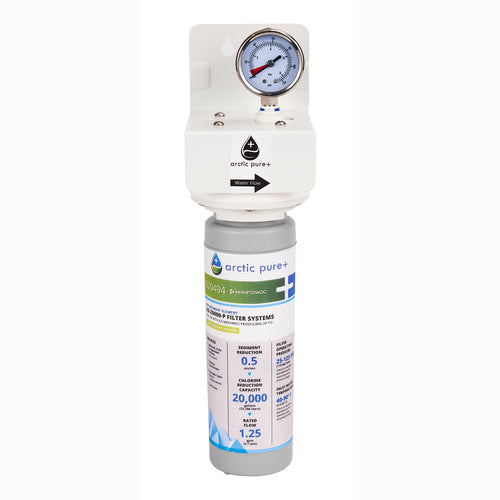 Manitowoc AR-20000-P 20,000 Gallon Arctic Pure Plus Primary Water Filter System for Ice Machines 601 to 1,000 lb/day, 0.5 Micron with Scale Inhibitor