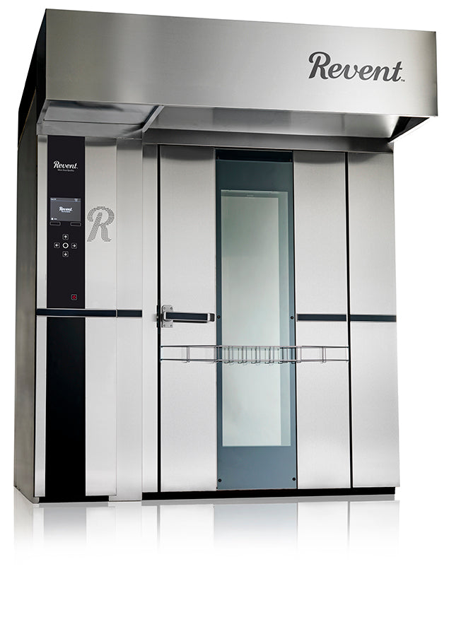 Revent 724U-G 80 In. Double Rack Gas Oven, TCC Convection Control, HVS Steam System, 700-Series Canopy