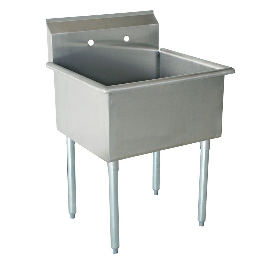 Prepline P1BS-2424 27" x 28" One Compartment NSF Sink