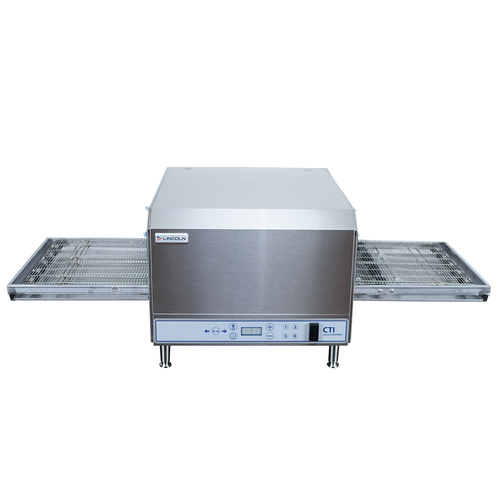 Lincoln V2500/1353 20 In. Ventless Countertop Impinger Electric Conveyor Pizza Oven, 31 In. Conveyor, Digital Controls