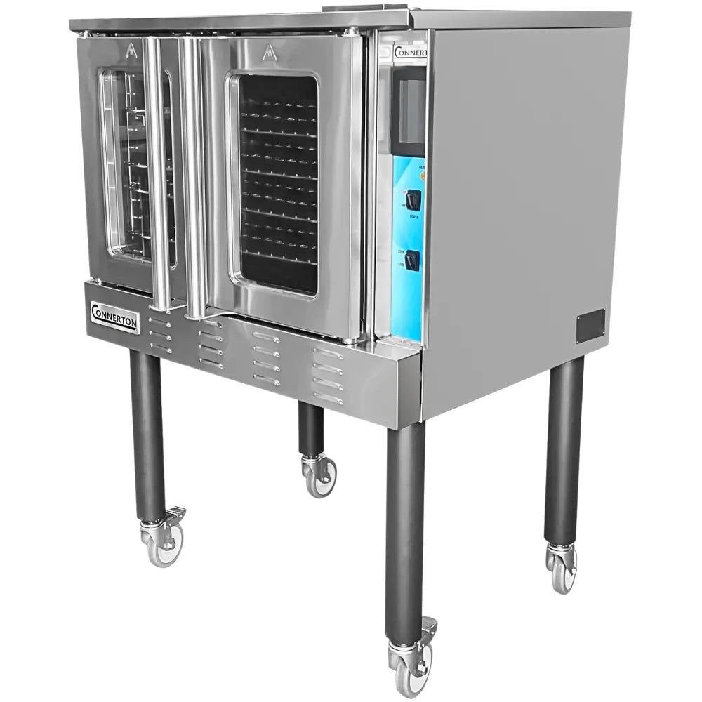 Connerton CNCGD 38 In. Smart Touch Gas Convection Oven, 54,000 BTU, Touchscreen 150 to 500 °F, 4 Racks, 1/2 HP Two-Speed Blower