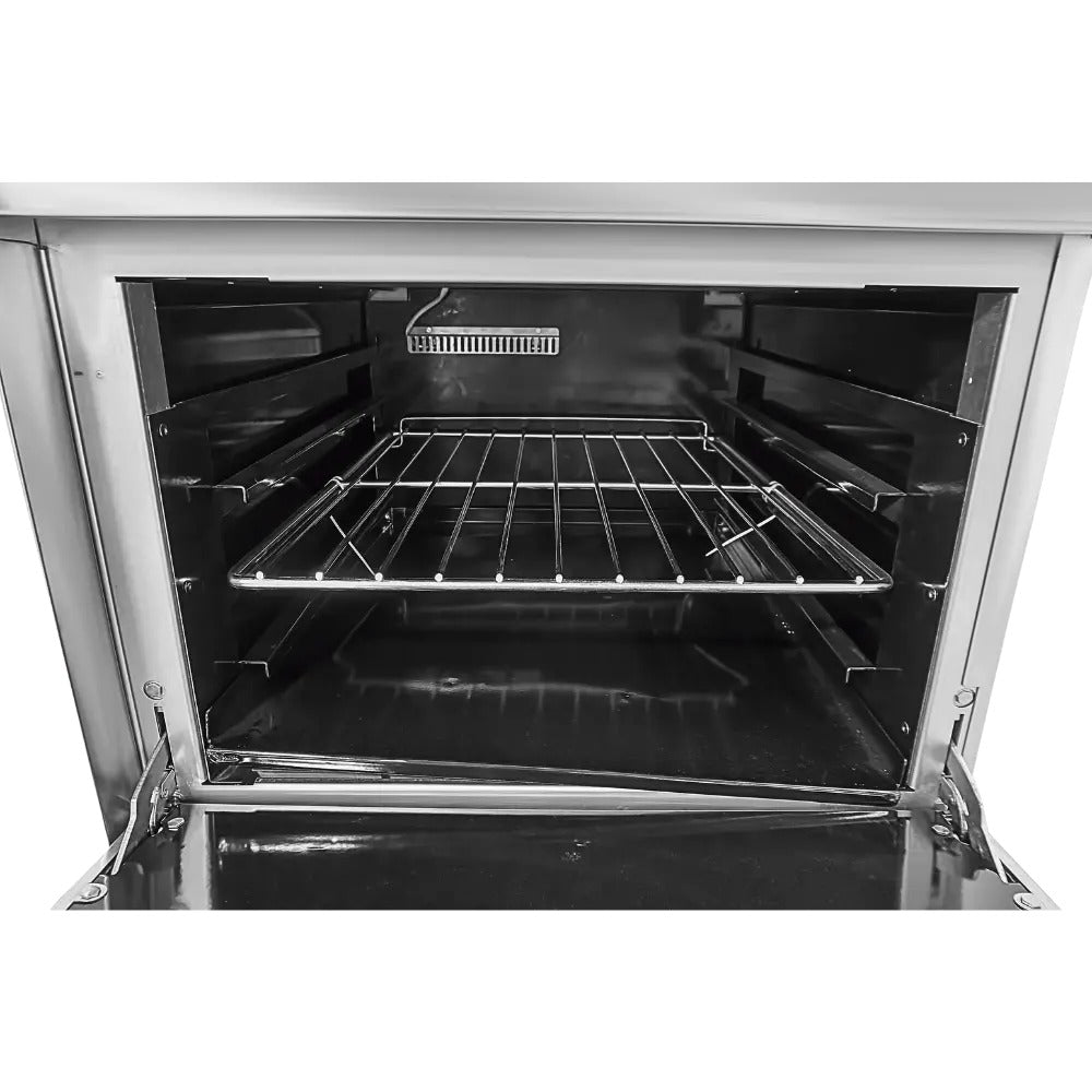 Connerton CN48-4-24G-2OV 48 In. Gas Range With Griddle Top, 4 Open Burners, 24 In. Griddle, 2 Ovens