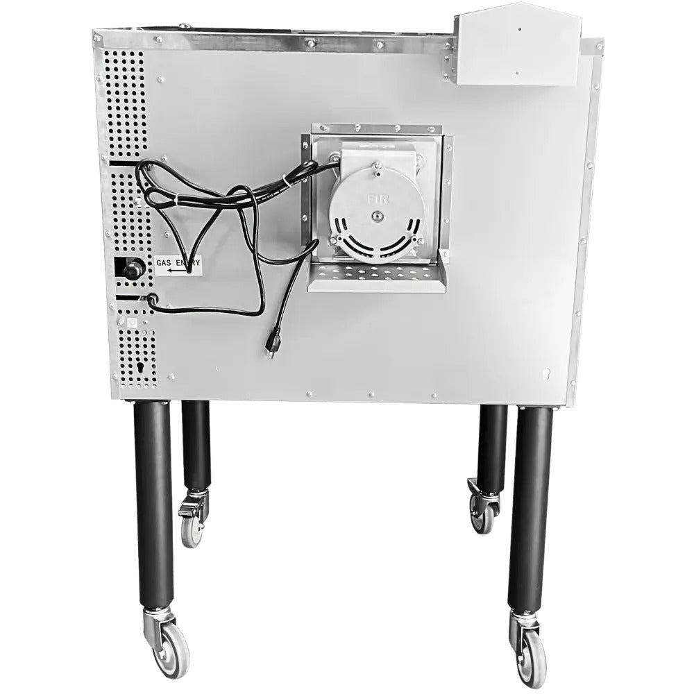 Connerton CNCGD 38 In. Smart Touch Gas Convection Oven, 54,000 BTU, Touchscreen 150 to 500 °F, 4 Racks, 1/2 HP Two-Speed Blower