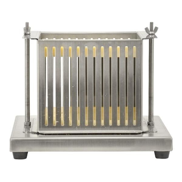 Omcan 10881 12 Inch Kebab Maker Cube, 169 Skewer Positions with Perforated Lid