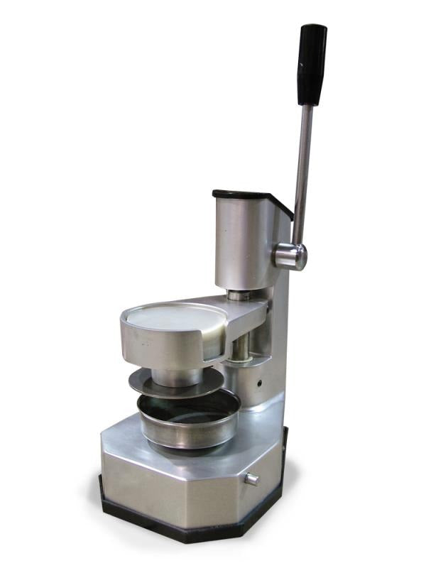 Omcan 11434 4 In. Top-Down Hamburger Patty Press, Manual, Stainless Steel Food Contact