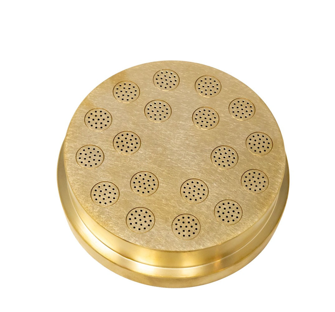 Omcan 13238 0.8mm Spaghetti Pasta Die, Brass, for TR110 and TRD110 Pasta Machines