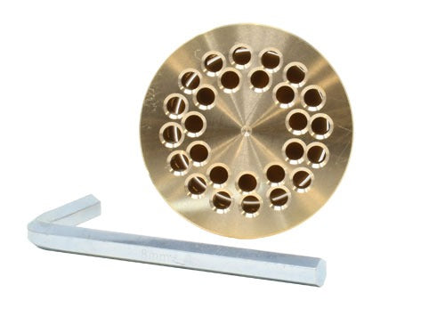 Omcan 13321 Lasagna Pasta Die, Brass, for TR70 Pasta Machine