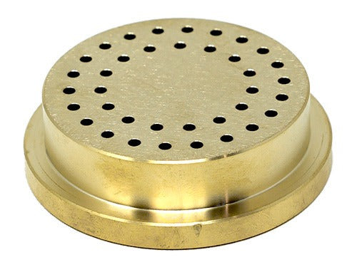 Omcan 13329 2.5mm Spaghetti Pasta Die, Brass, for TR70 Pasta Machine