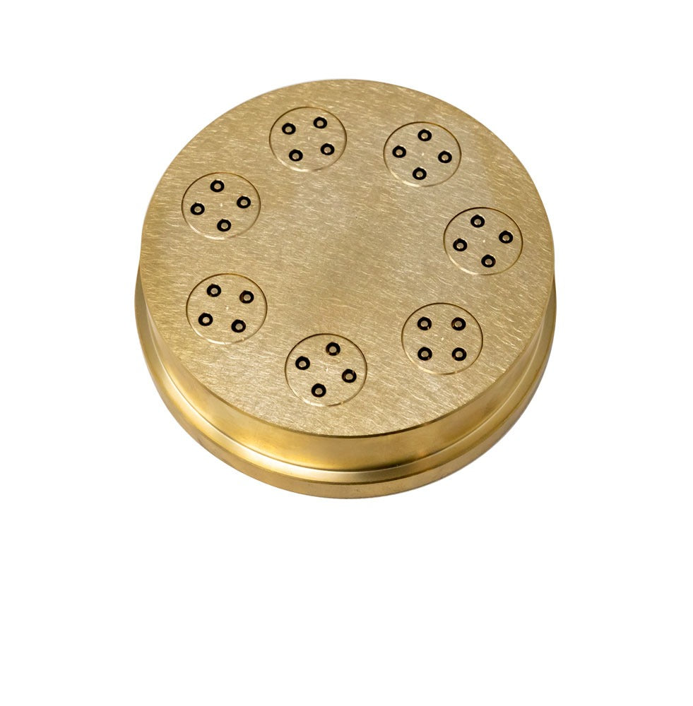 Omcan 13420 3mm Bucatini Pasta Die, Brass, for TR95 Pasta Machine