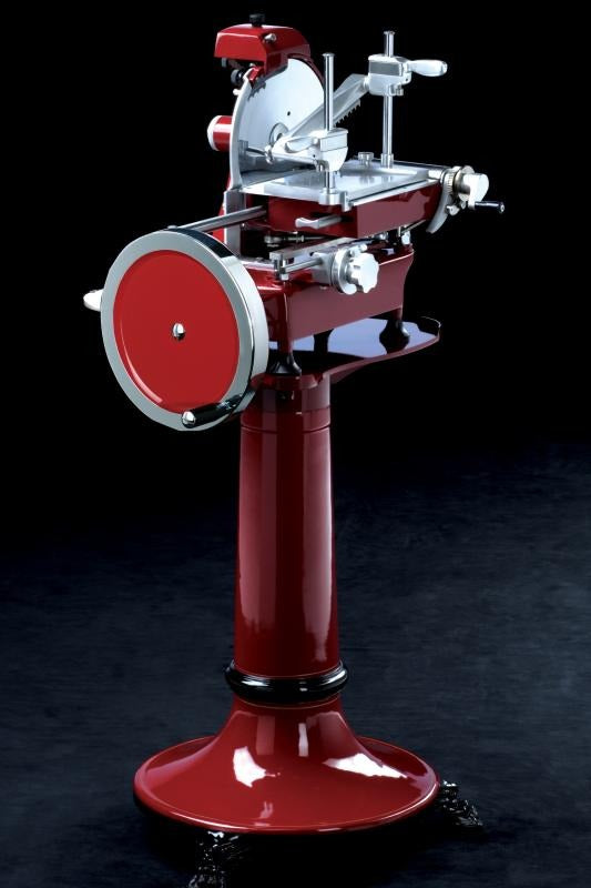 Omcan 18987 Cast Iron Pedestal Stand for Trento Volano 14 to 14.5 in Flywheel Slicers, Items 13639, 18830, 26074, 20387