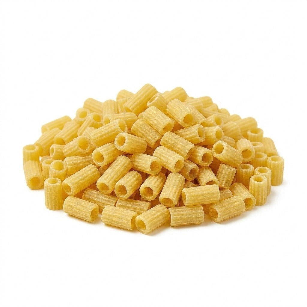 Omcan 19434 4.8mm Maccheroni Rigati Pasta Die, Brass, for TR75 Pasta Machine