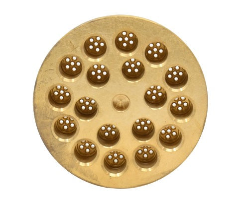 Omcan 19437 1.9mm Spaghetti Pasta Die, Brass, for TR110 and TRD110 Pasta Machines