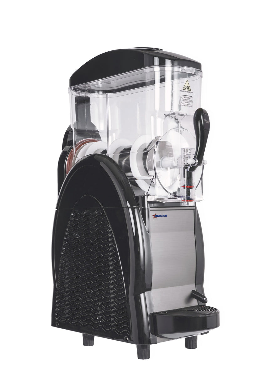 Omcan 26058 3.1 Gal Single Bowl Slush Machine, Frozen and Juice Modes, Digital Controller, LED Lighting