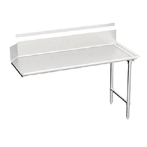 Omcan 28475 36 In. Right Side Clean Dish Table, 18-Gauge 304 Stainless Steel, with Backsplash