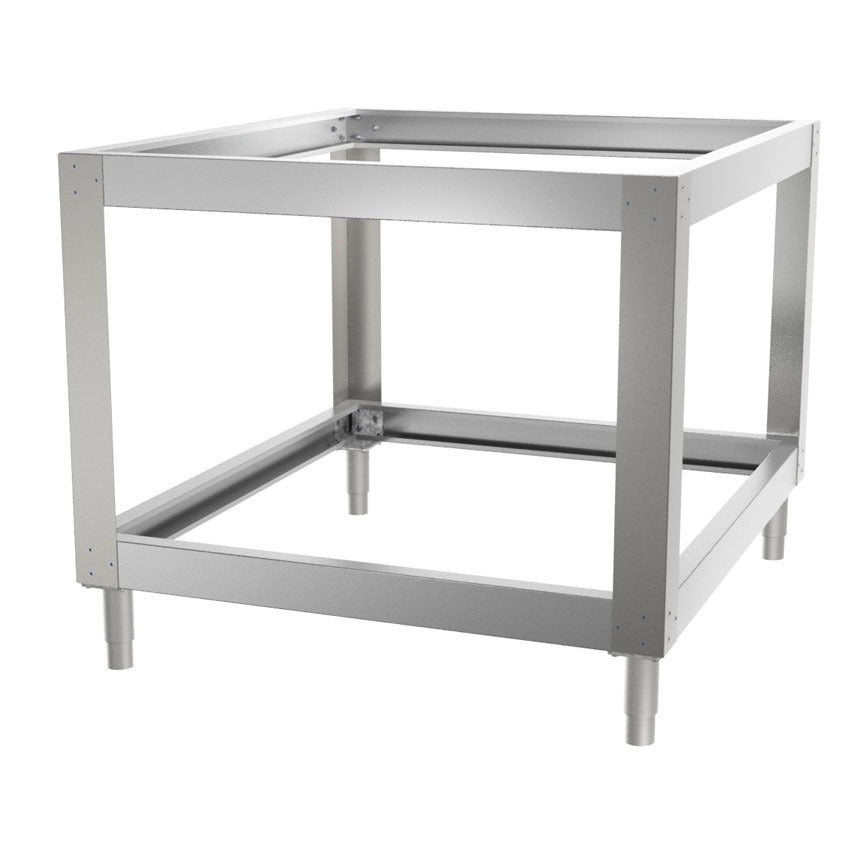 Omcan 41422 38 In. Stainless Steel Pizza Oven Stand for Entry Max Series Double Chamber Oven 40636