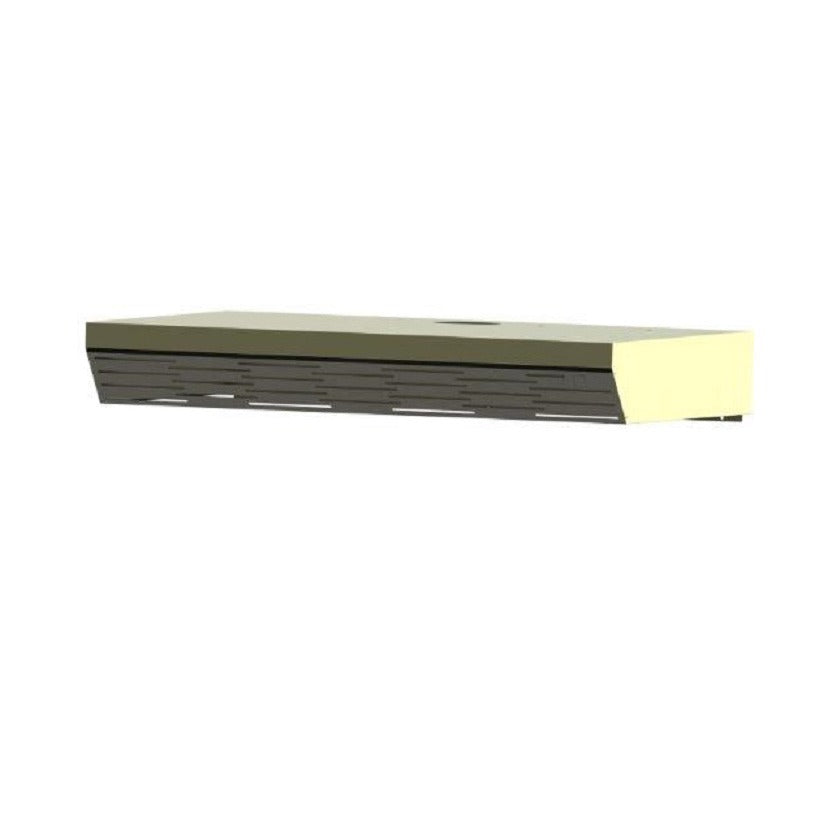 Omcan 41607 39 In. Stainless Steel Exhaust Hood for Entry Max Series Single 40635 and Double 40636 Chamber Pizza Ovens