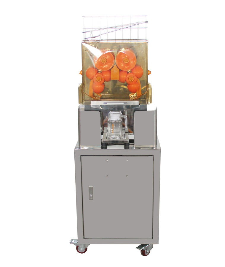 Omcan 44289 Stainless Steel Juice Extractor Stand, Fits Omcan Extractor 44228, Polypropylene Bucket Included