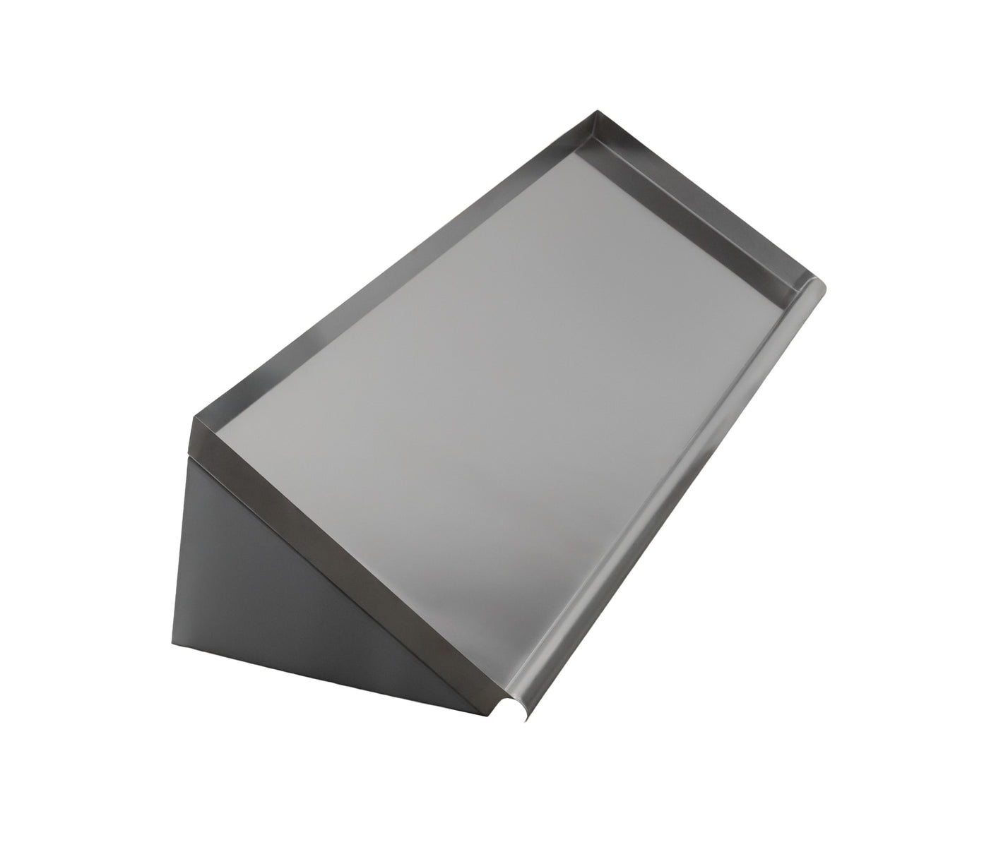 Omcan 47298 63 In. Stainless Steel Slanted Rack Shelf, 18-Gauge 304, Wall Mount