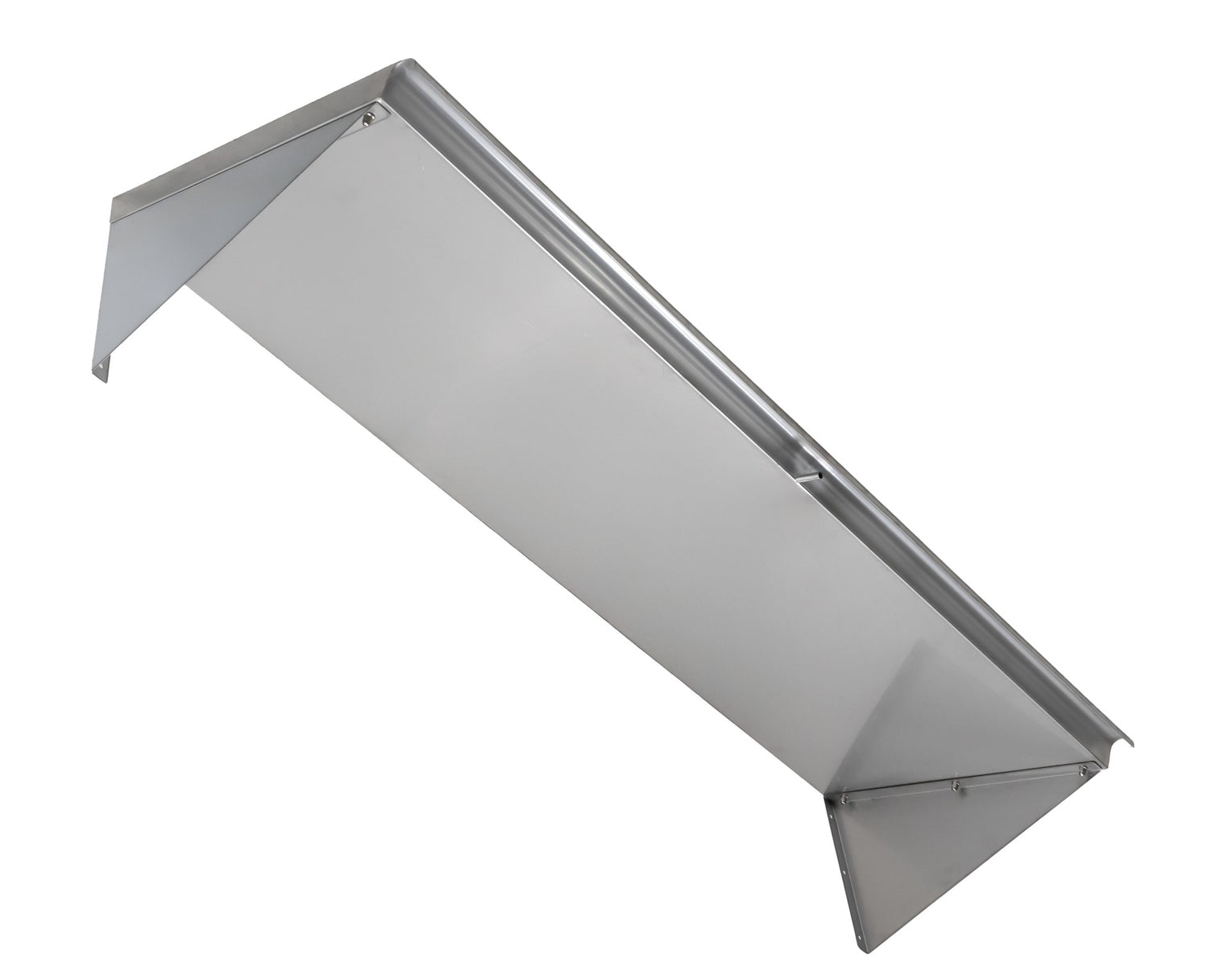 Omcan 47298 63 In. Stainless Steel Slanted Rack Shelf, 18-Gauge 304, Wall Mount