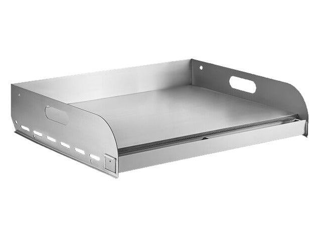 Omcan 47843 30-Inch Stainless Steel Griddle Plate Top for Outdoor BBQ Grills 47352 and 47353